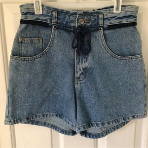 Zana Di Denim Shorts Size 3/4 Y2K High Waisted Mom Jeans Vintage
